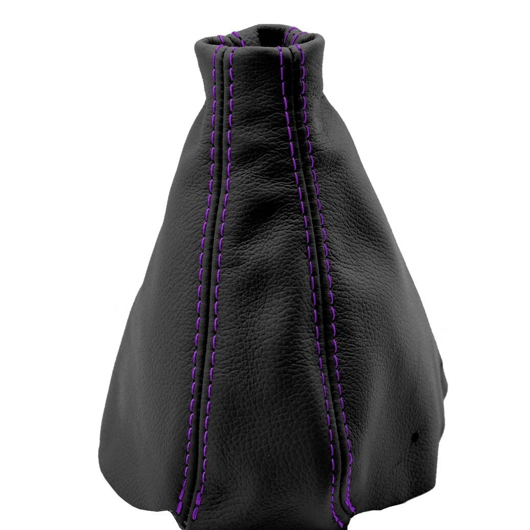 E Brake Boot Cover for Nissan 300ZX (1990–1996) Black Purple Stitch
