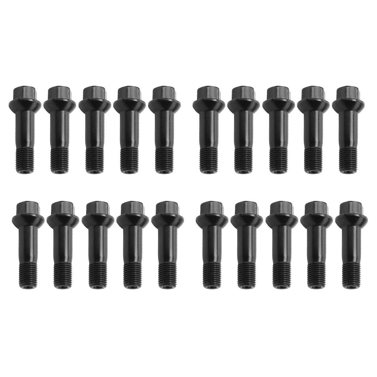 20 PCS Wheel Lug Bolts Nuts Kit for Mercedes Benz S500 GLK350 S550 (2007–2018)
