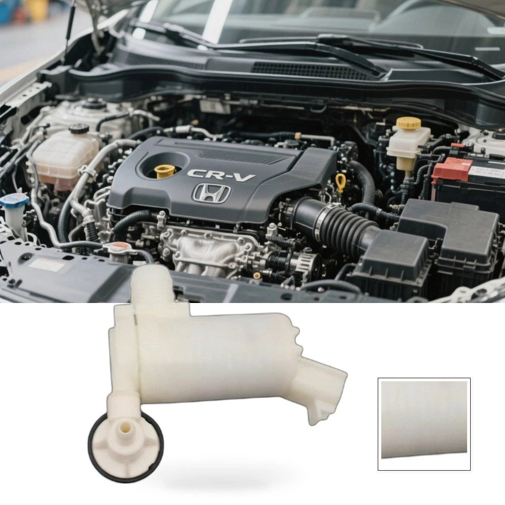 Washer Motor for Honda CR-V, Civic, Fit, Accord, Odyssey (76806-SMA-J01)