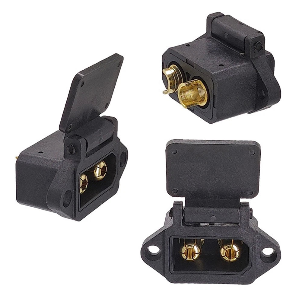 Set of 2 QS8S Antistatic Connectors for Electrical Applications