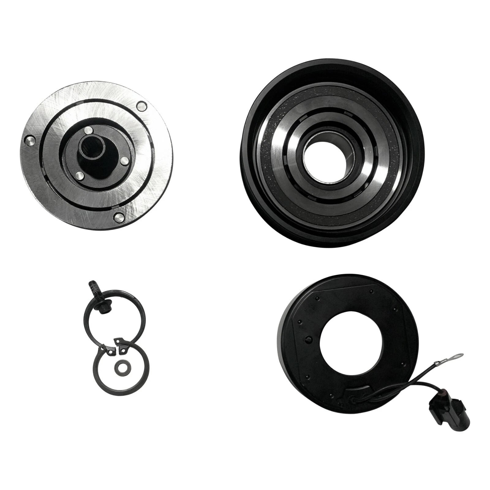 AC Compressor Clutch Replacement for Hyundai Santa Fe 3.5L (2010–2011)