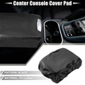 Center Console Armrest Box Cover for Ford F150 (2015–2023) Carbon Fiber