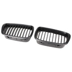 Black Upper Bumper Grill Mesh Grille for BMW E39 525 528 530 535 M5 (2000-2003)
