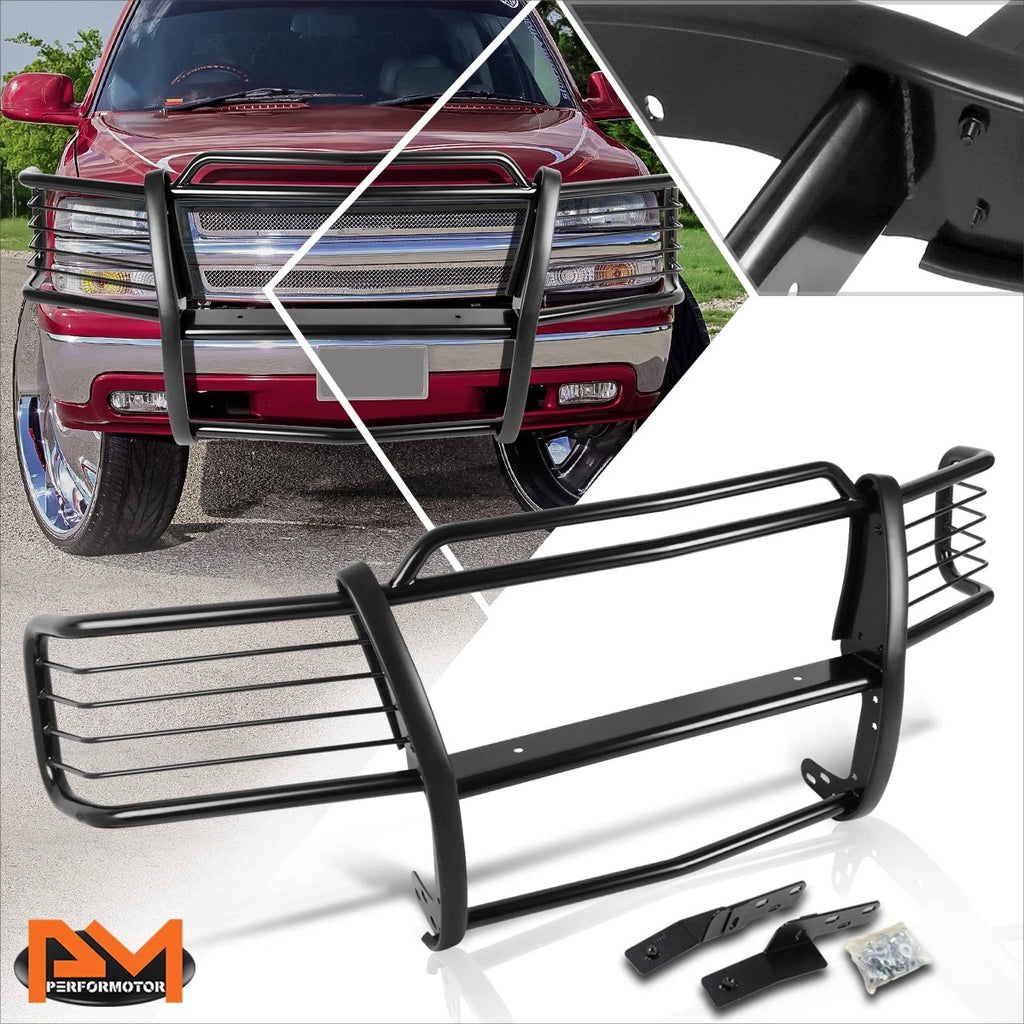 Bumper Brush Grille Guard Protector for Silverado Sierra 2500 3500HD (2000–2002)
