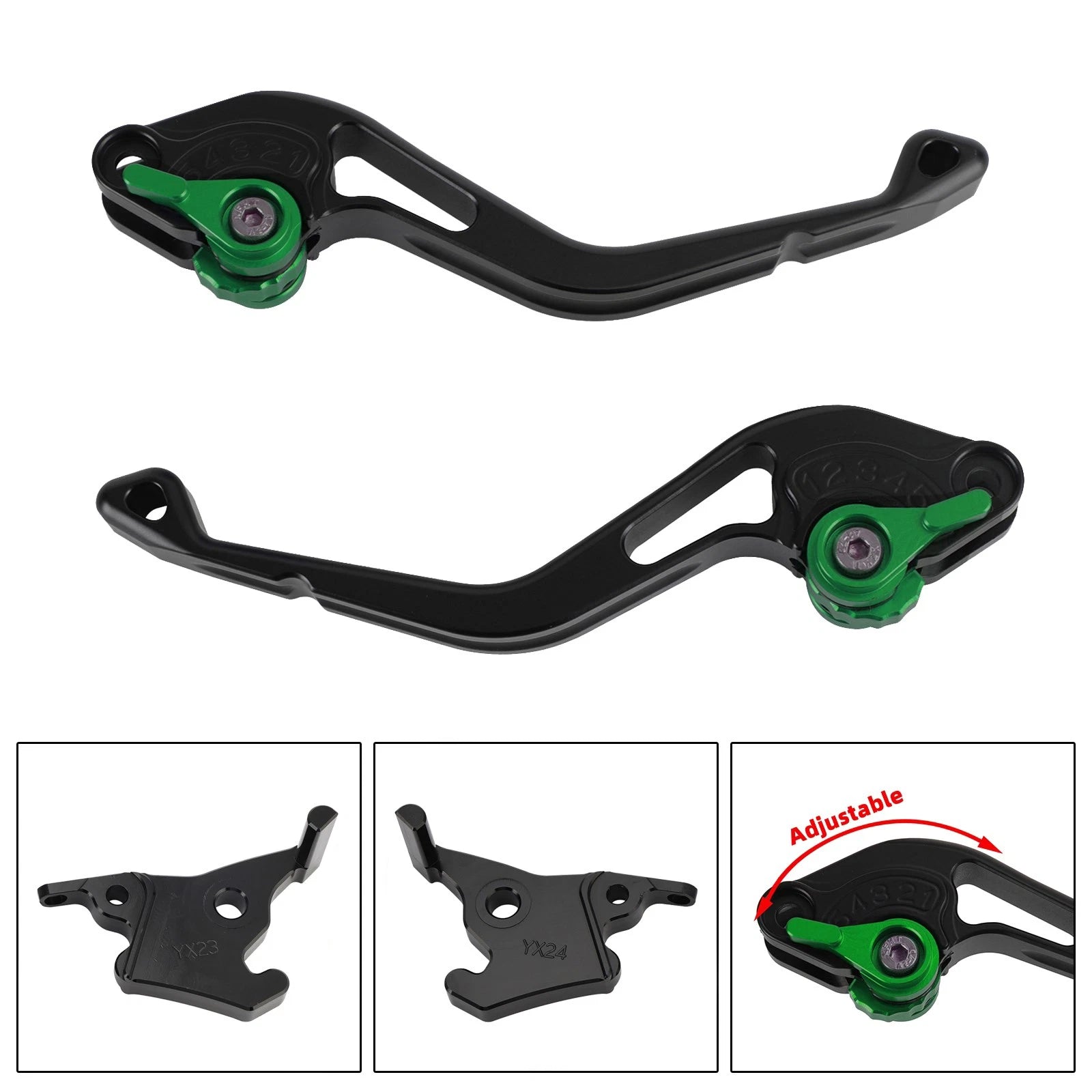 Short Clutch Brake Lever for Yamaha XMAX 300 (2023–2025)