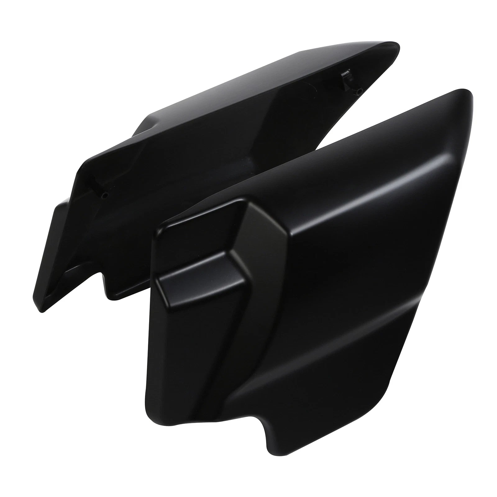 Battery Side Covers Panel for Harley Touring Road Glide (2009–2024) Black Denim