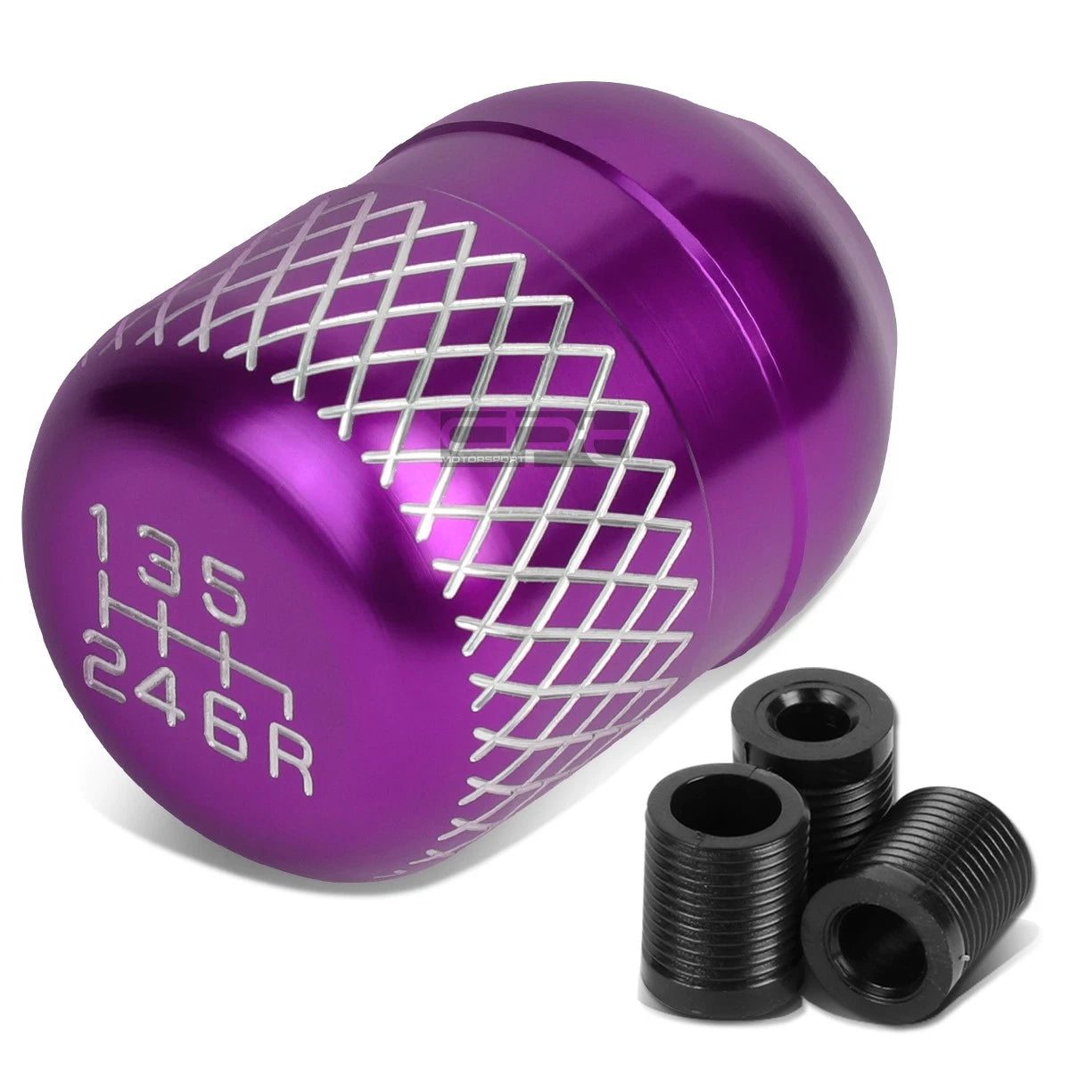 6-Speed Manual Transmission Shift Knob for JDM Vehicles - Purple