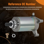 9T Starter Motor for Suzuki DR200SE (1996–2013) 12V CCW 3110005510