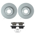 Hella Front Rotors & TRW Pro Low-Met Disc Brake Pads Kit for BMW F30 F33 (2012–2019)