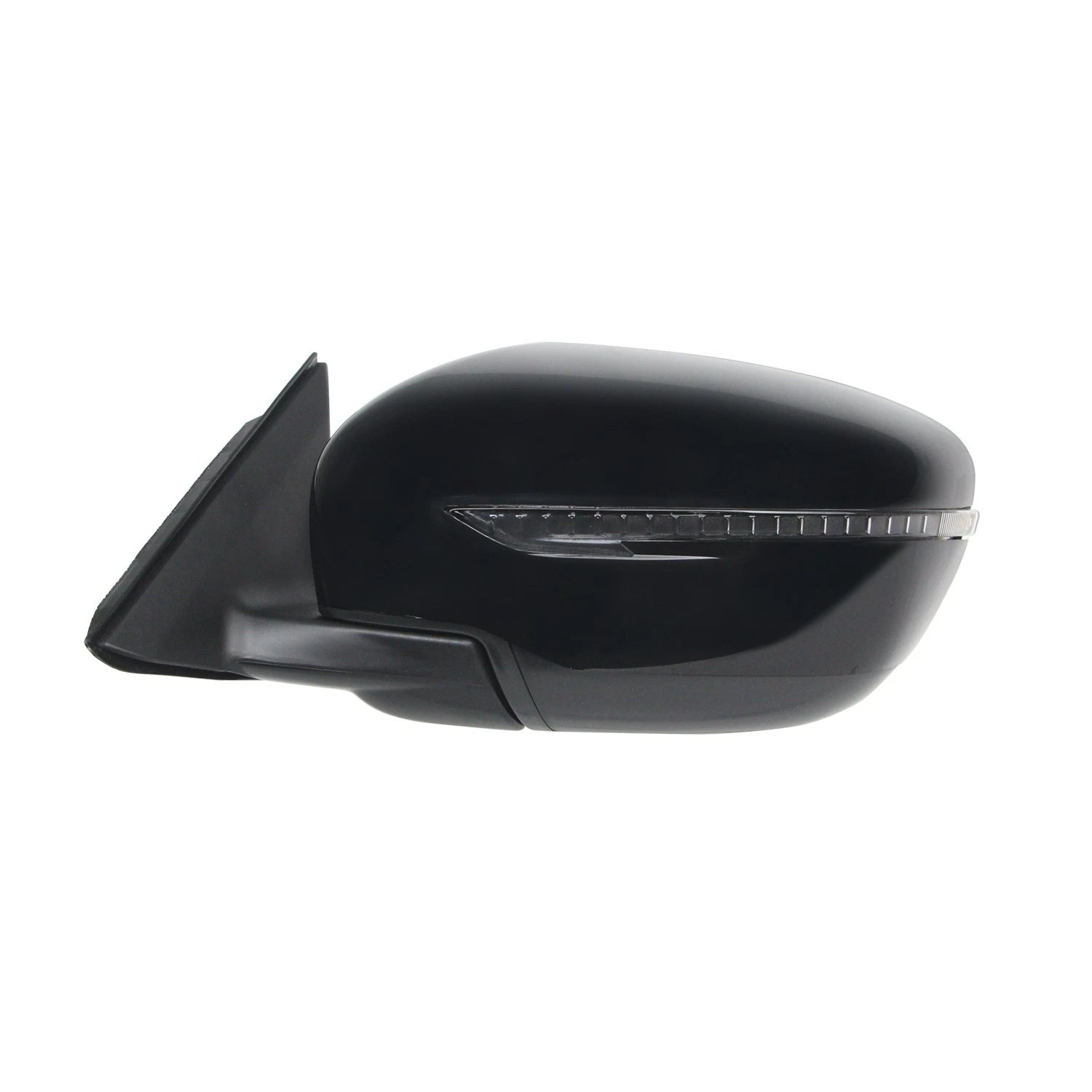 Replacement Ready to Paint Driver Power Door Mirror w/Heated Glass w/Turn Signal