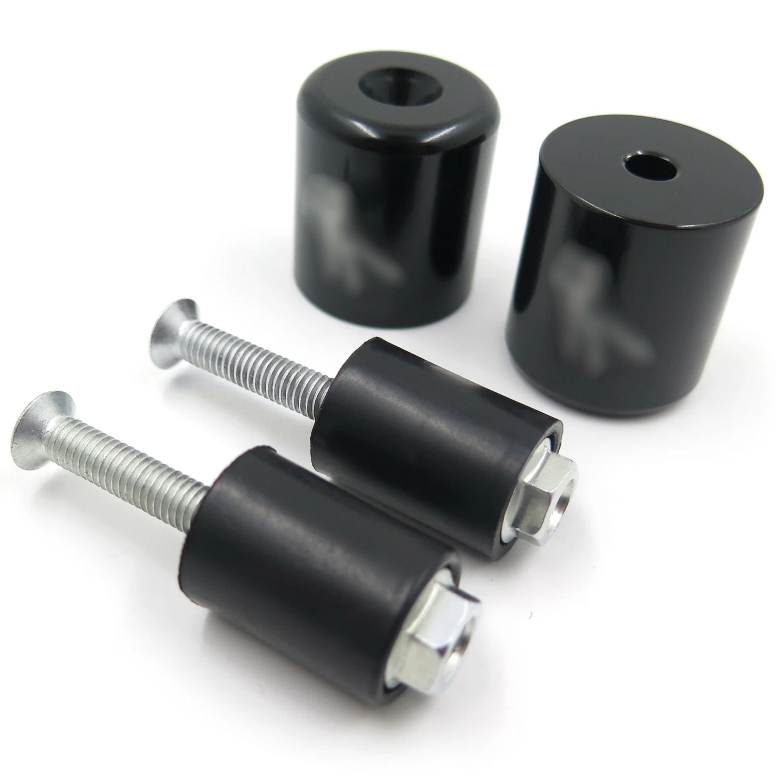 CNC Aluminum Billet Bar End Rubber for Suzuki Hayabusa GSX1300R (1999–2016)
