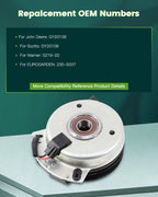 Electric PTO Clutch for John Deere L120 L130 LA130 (GY20108 GY21340)