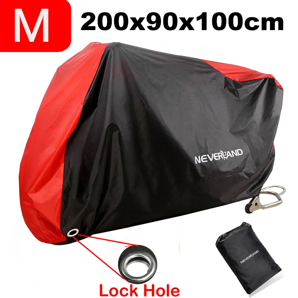 Waterproof Motorcycle Cover for Motorbike (Outdoor Storage)