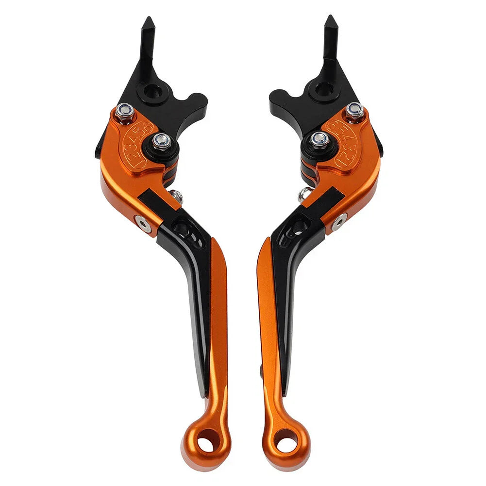 Extendable Brake Clutch Levers  Orange for Honda CBR600RR CBR1000RR (07-22)