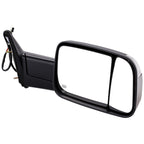 Tow Mirror for Ram 1500 (2011–2012) Passenger Side Power Heated Blind Spot