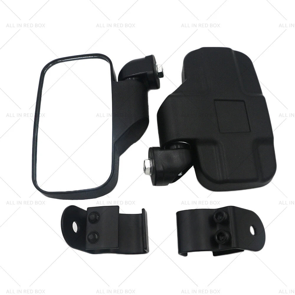 UTV Side Rear View Mirrors for Polaris Ranger 500 570 XP 900 1000 (2015–2023)