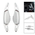 Silver Steering Wheel Paddle Shifter Extensions for BMW 5 7 Series X3 X4 X5 (2001-2023)