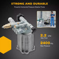 2.2 GPM 2400 PSI Axial Cam Pressure Washer Pump for 0H9565 0K1663
