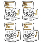 4X Carb Rebuild Kit for Honda VT700C VT750C VT1100C Shadow VF1100S (1983–1999)