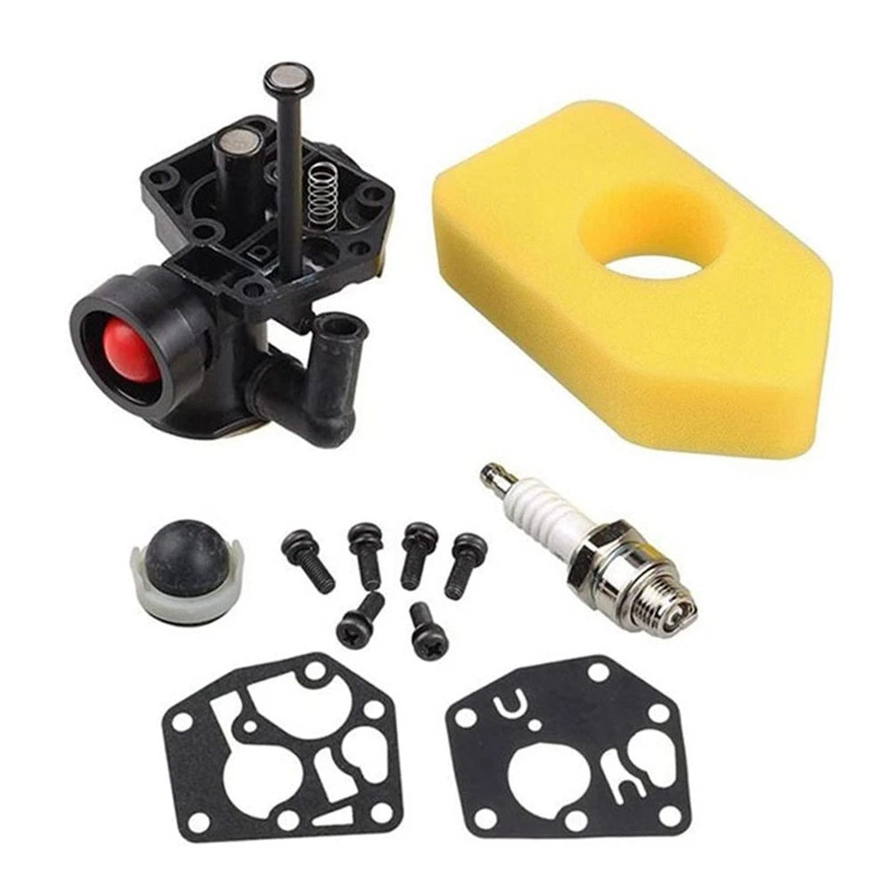 Carburetor Gasket Air Filter Kit for Briggs & Stratton (795469, 794147, 699660)