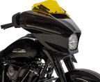 Klock Werks Kolor Flare Windshield 6.5" for FLHX (2014–2023) - Yellow KWW-01-0743