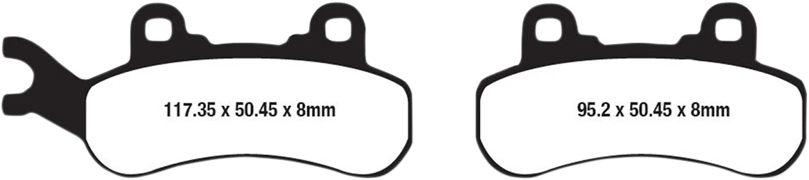 EBC Sintered "R" Brake Pads FA683R for
