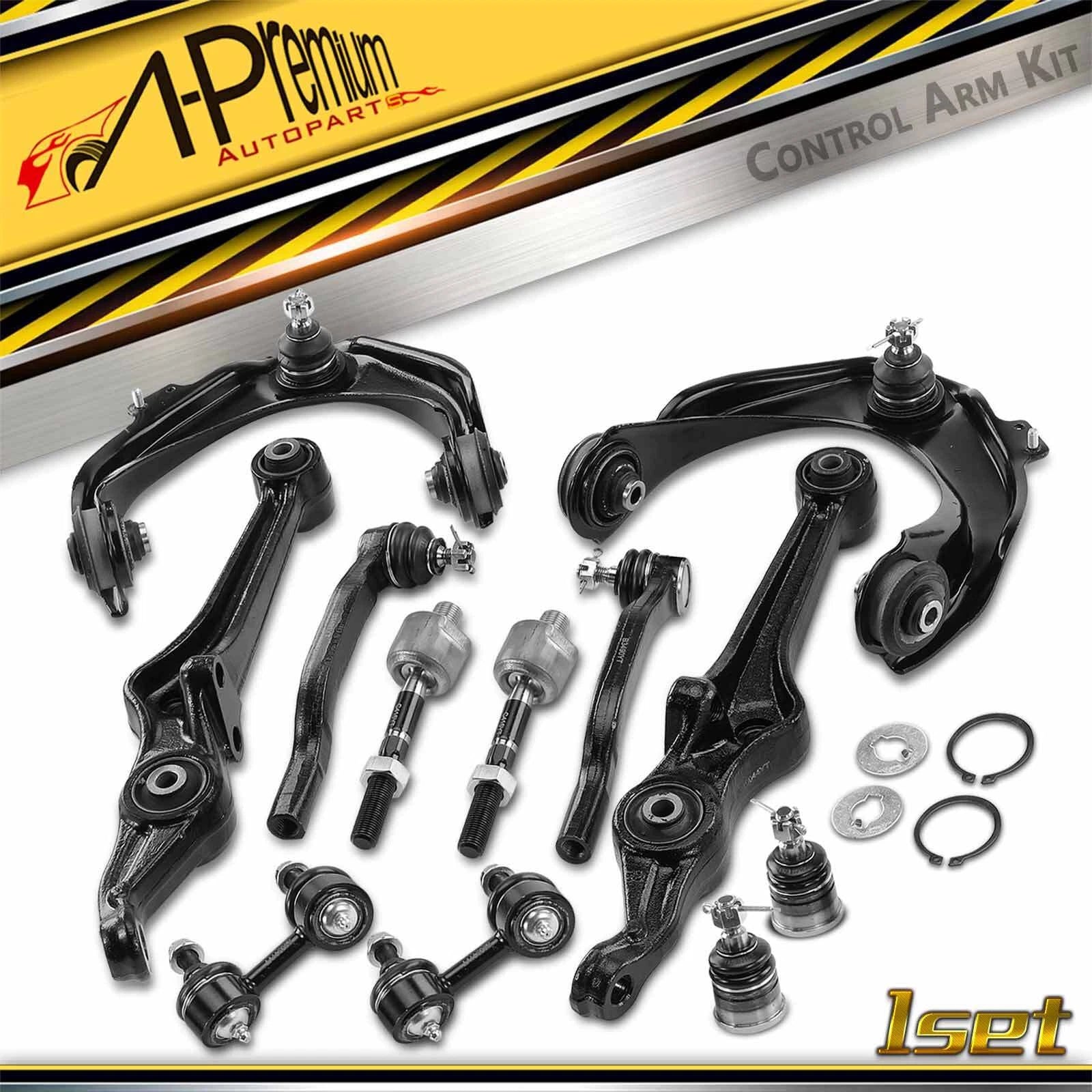 12x Front Control Arm Sway Bar Tie Rod for Honda Accord (1998–2002)