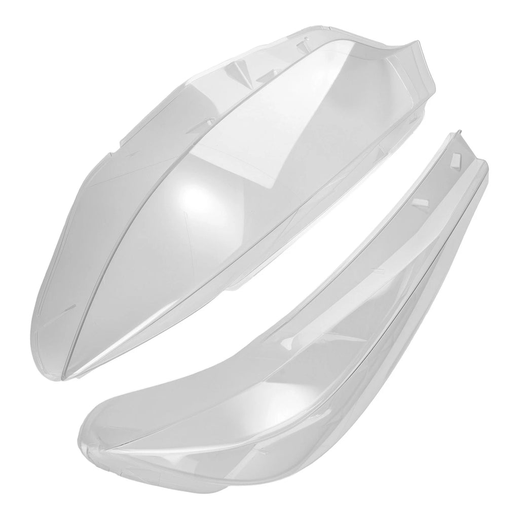 2X Front Headlight Lens Cover for BMW 4 F32 F33 F36 M3 M4 (2013–2016)