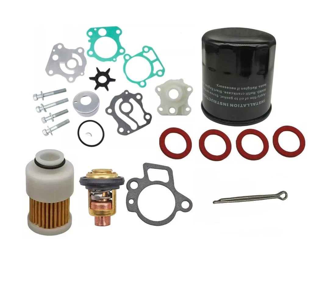 Yamaha Outboard Maintenance Service Kit for 50HP F50B (2000–2023) 6H3-W0078-01 6H3-44352-00