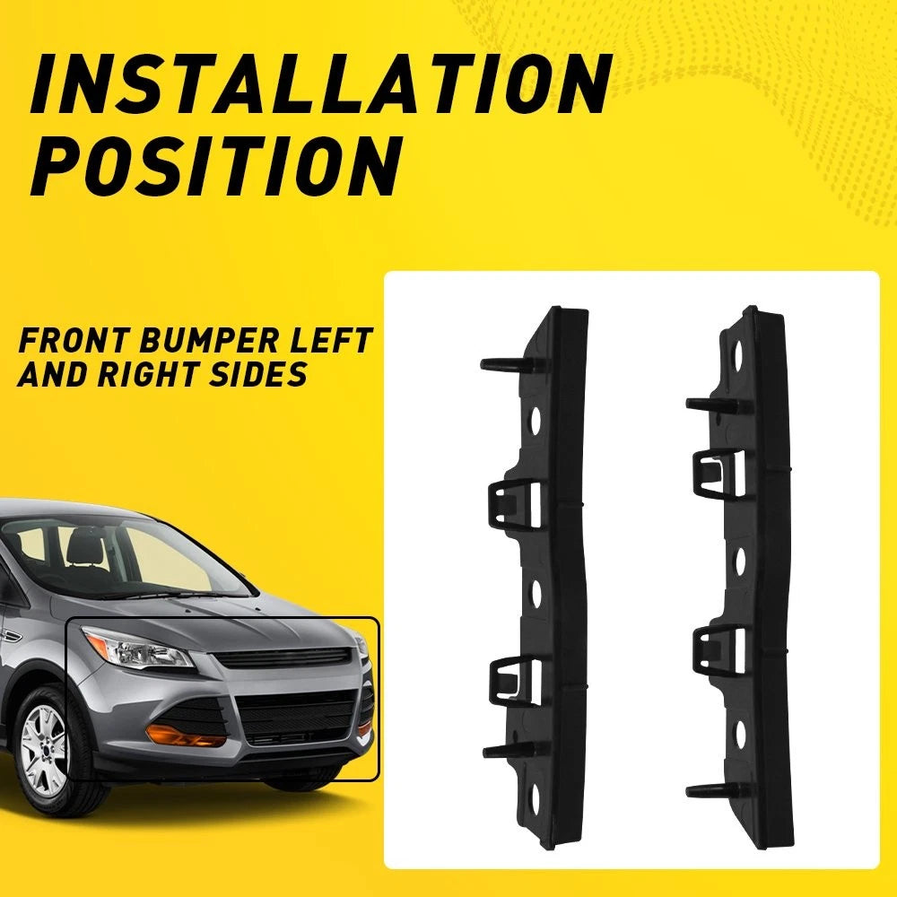 2X Front Bumper Support Bracket for Ford Escape (2013-2016)
