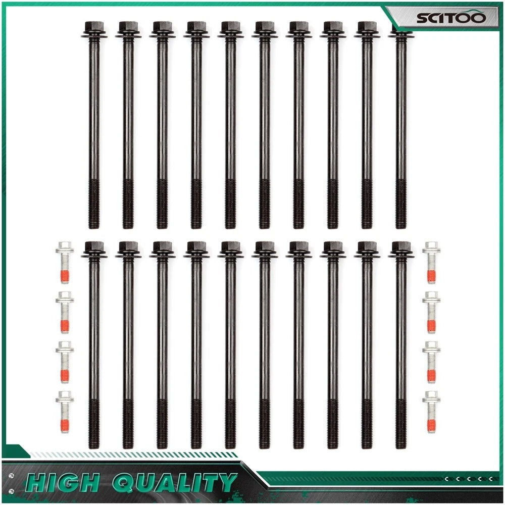 Head Bolts Kit for Jeep Dodge Dakota Ram 1500 Durango Mitsubishi (1999–2009)