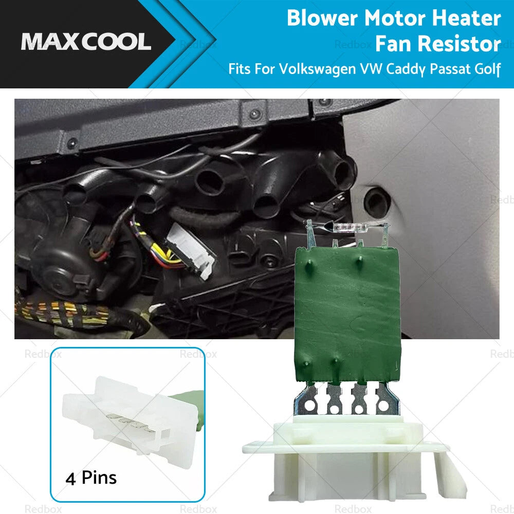 Blower Motor Heater Fan Resistor for VW Audi Seat Skoda (2003–2013) 1K0959263
