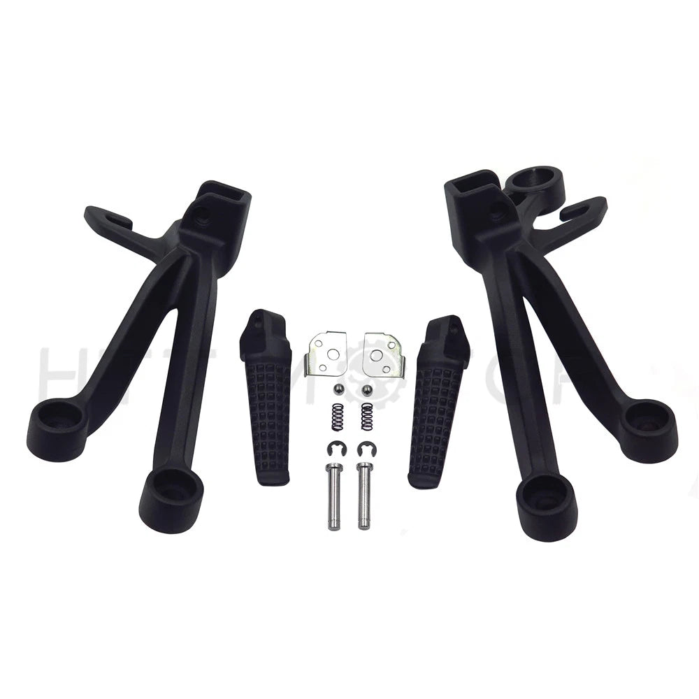 Foot Rest Pegs Brackets for Suzuki GSX-R 1000 (2003–2004) Matte Black