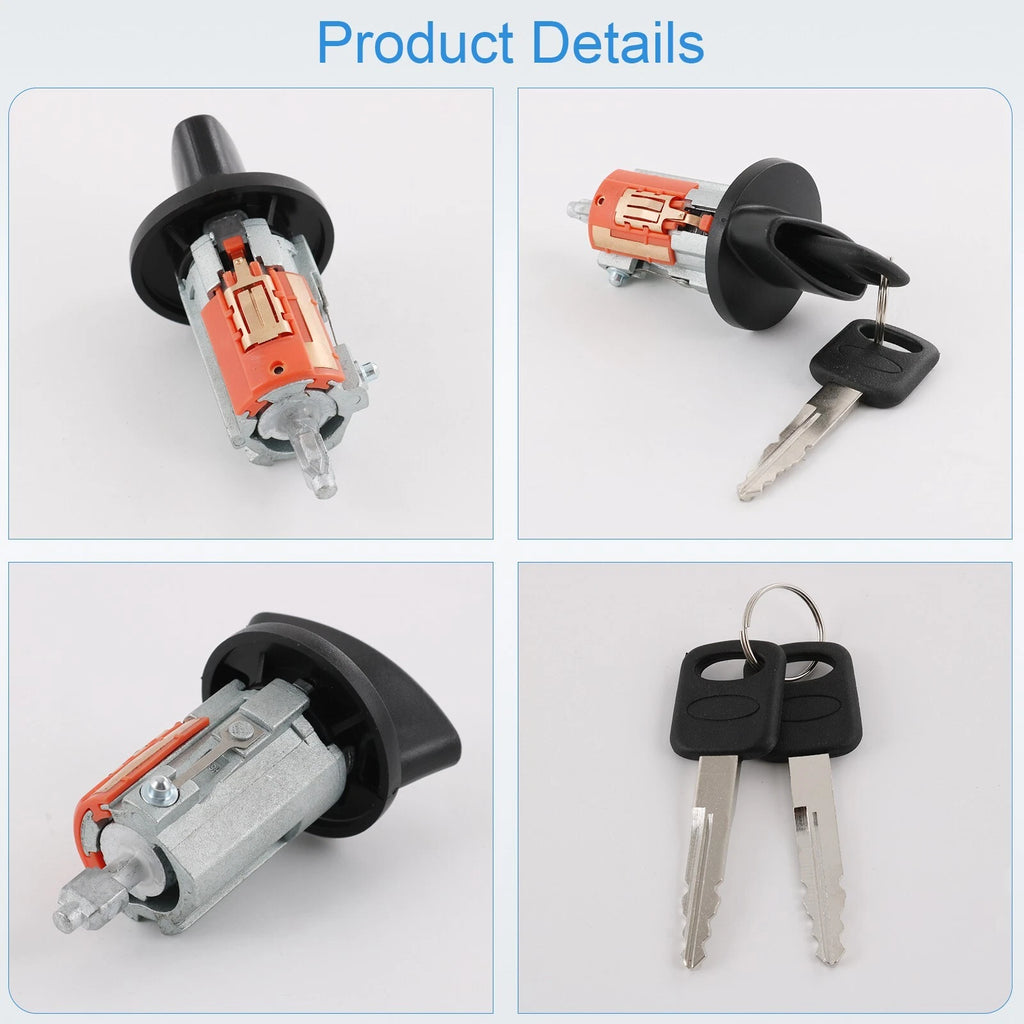 Ignition Switch Lock Cylinder Kit for Chevy Ford GMC Ranger F250