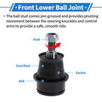 2X Front Lower Ball Joints for Dodge Journey (2009–2020) K500120/5085914AB