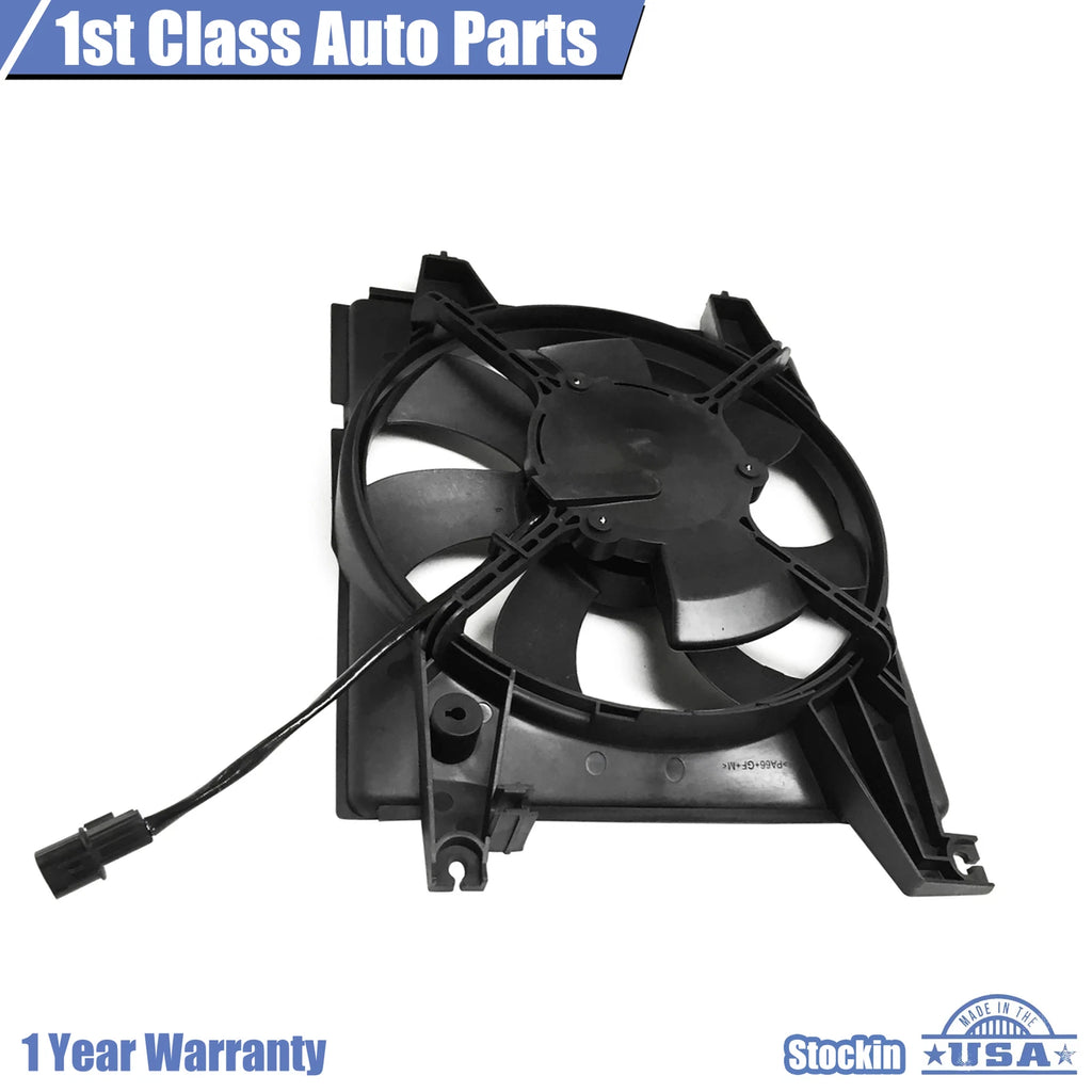 A/C Condenser Cooling Fan with Motor for Hyundai Elantra (2001–2006)