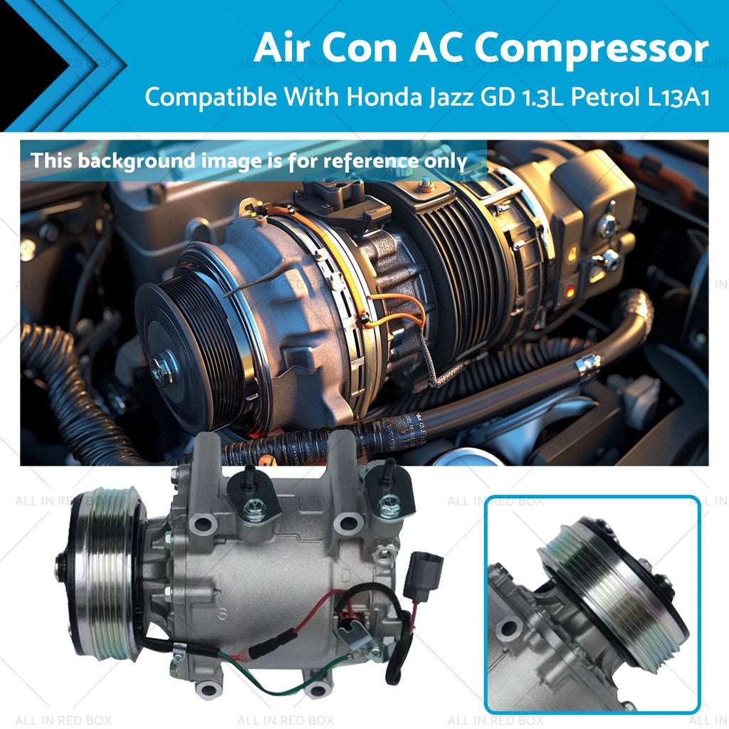 AC Compressor for Honda Jazz GD 1.3L Petrol L13A1 (2003–2008)