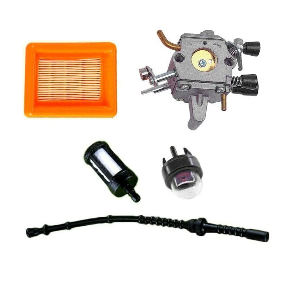 Carburetor Air Fuel Filter Kit for STIHL FS400 FS450 (4128 120 0602)