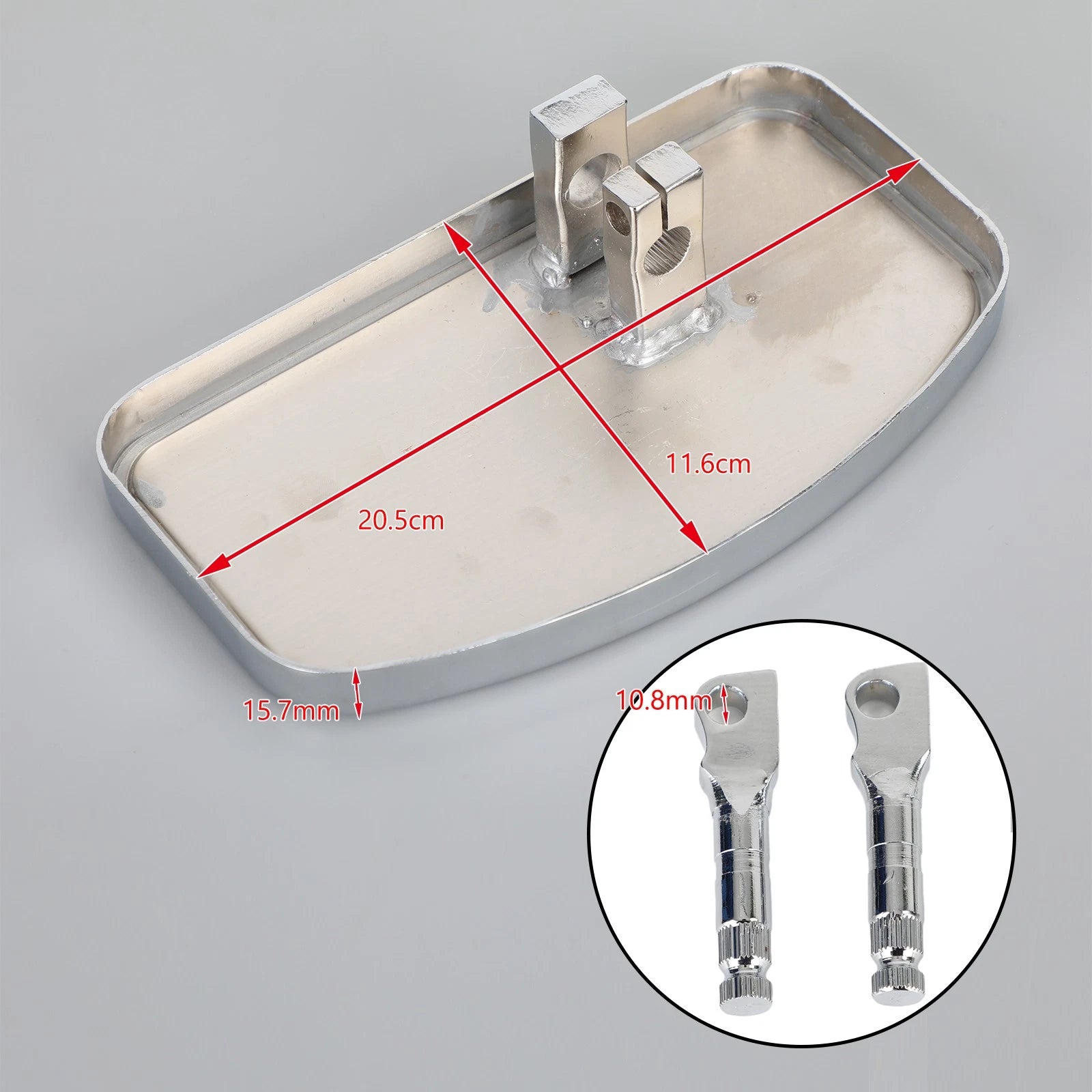 Rear Floorboard Footboard for Harley Dyna Sportster Touring Softail CVO