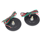 55mm 24LED Round Reflector Tail Brake Light for ATV