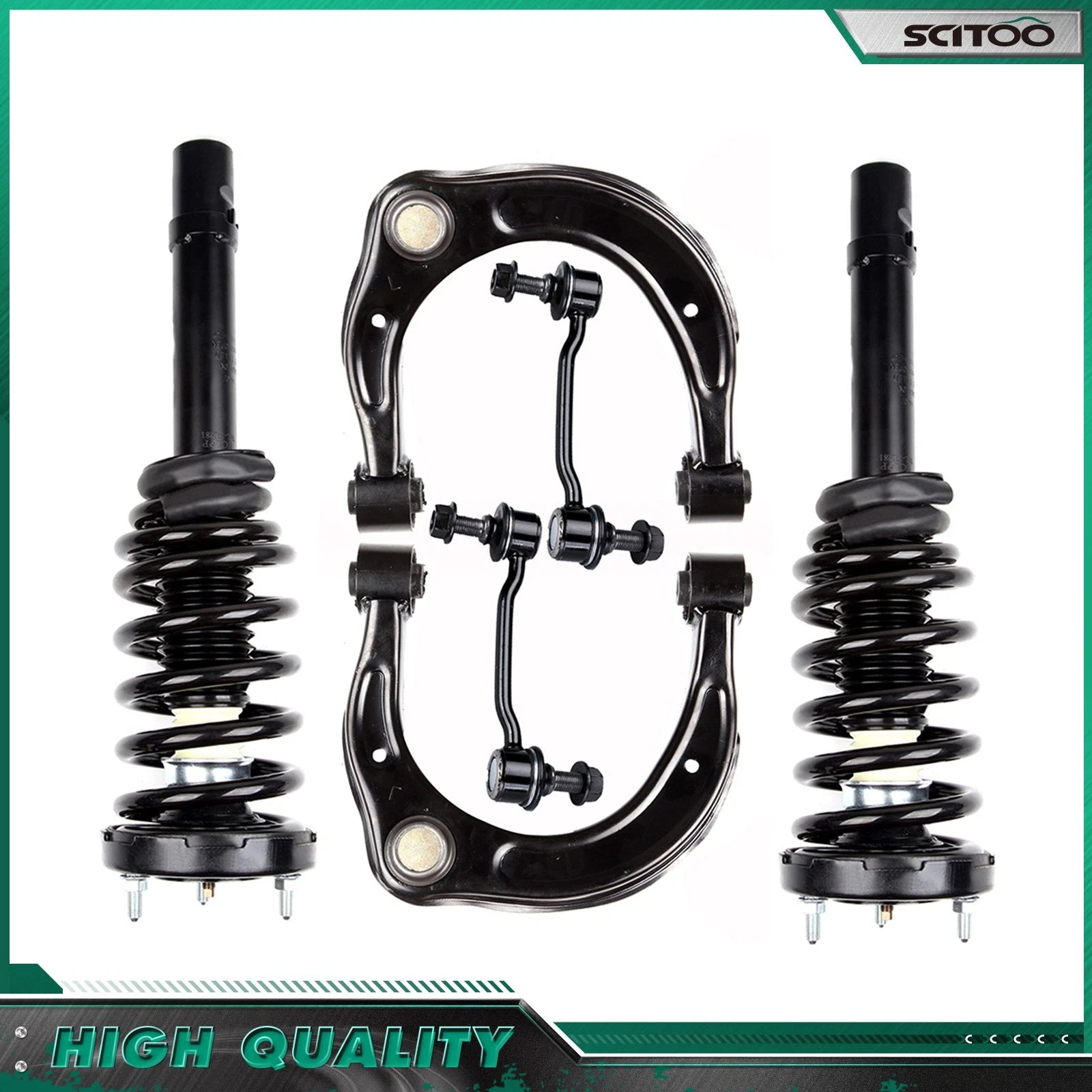 Front Struts Control Arm Ball Joint Sway Bar for Hyundai Azera Sonata (2006–2010)
