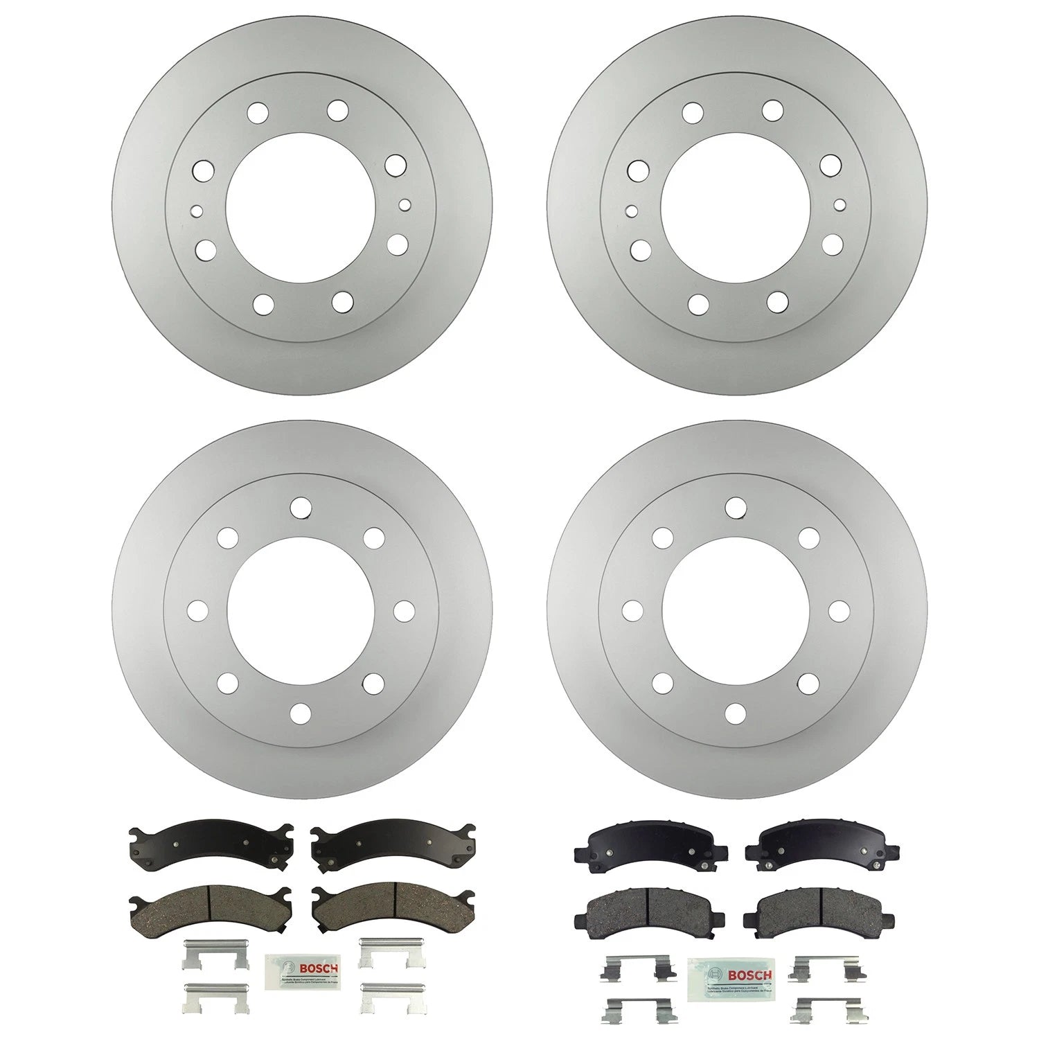 Bosch QuietCast Brake Pad Kit for Savana 3500 (2010–2023)