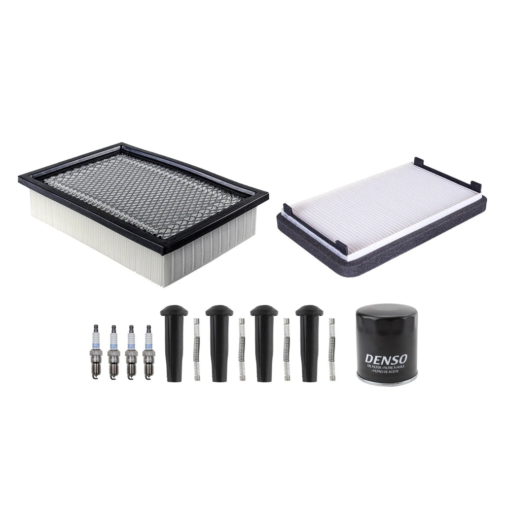 Denso Tune Up Kit 4 Spark Plugs & Boots for Escape Mariner Tribute (2001–2012)