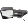 Tow Mirror for Ford F-250 Super Duty (2008–2010) Driver Side Power Heated Memory