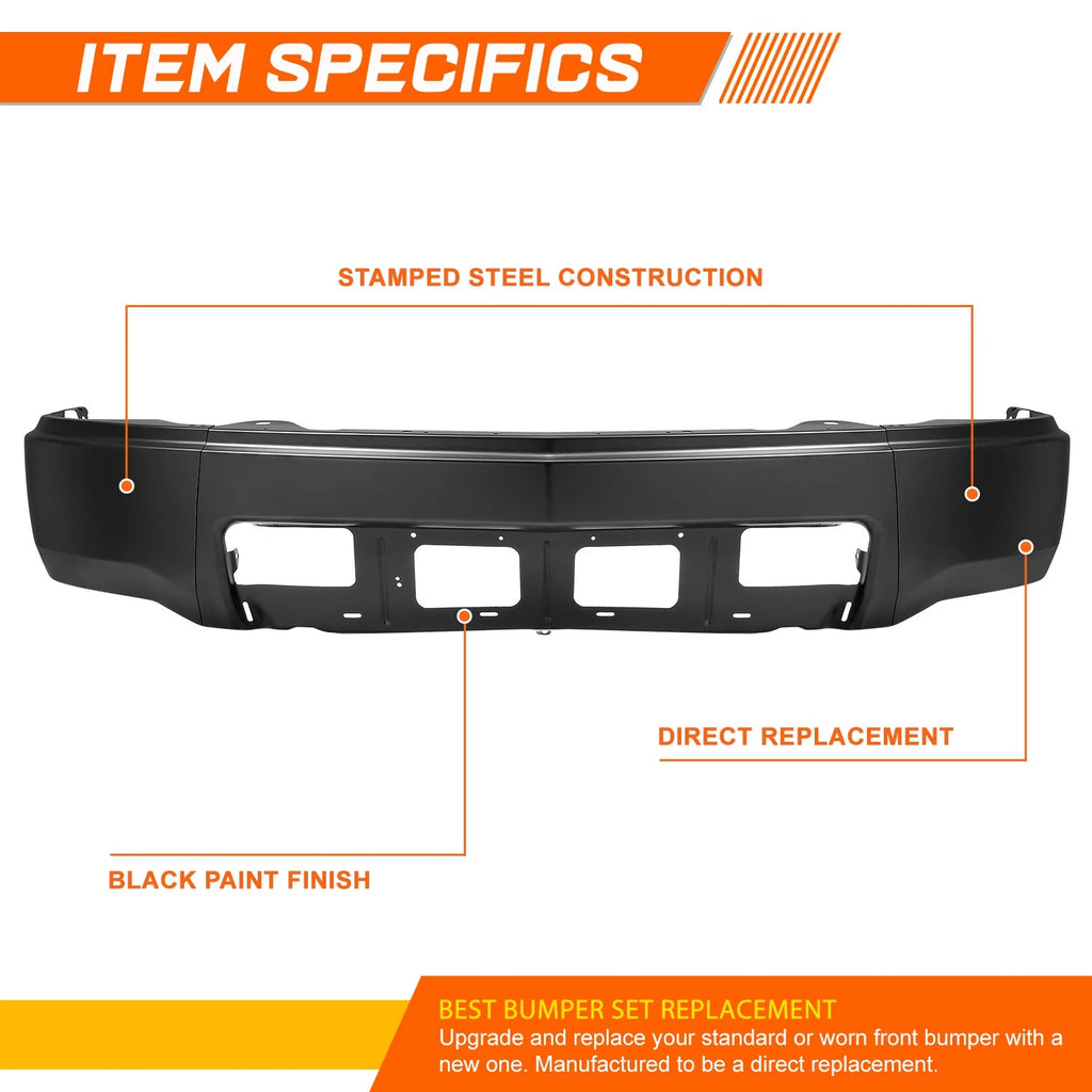 Headlight Assembly for GMC Yukon XL 1500 2500 (2007–2014) Amber Corner