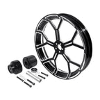 26" Front Wheel Rim for Harley Touring (2008–2023) - Single Disc Hub, Painted Fender