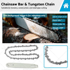 20" 3/8LP .058 72DL Bar & Tungsten Chain Combo for Shindaiwa Solo