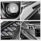 Projector Black Housing Headlight Set for Rav4 (2016–2018)