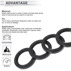 Set of 5 Oil Seal Ring 50x70x10mm NBR Rubber for Various Models 