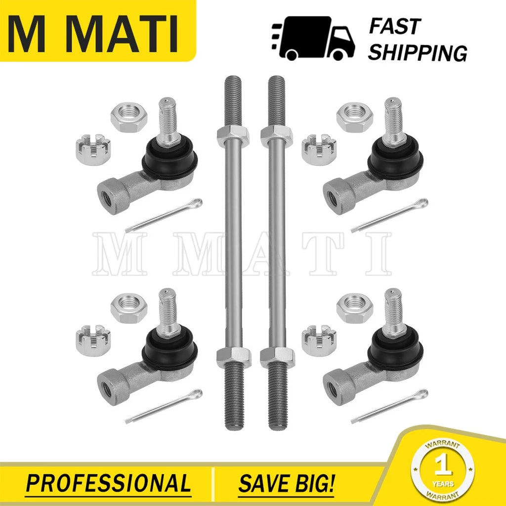 Set of 2 Tie Rod Ends for Polaris Scrambler 50 (2001–2003) #:0450918